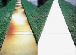 Sidewalk Before and After